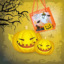New Pumpkin Lantern Canvas Tote Bag Women Shopper Carry Pouch Halloween Hot