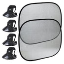 5 Car Sun Shade front Rear Side Window Windshield Suction Cup Sun Visor Sunshade
