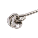 1set Stainless Steel Cabin Hook Eye Shed Gate Door Latch Silent Holder Silv H1E5