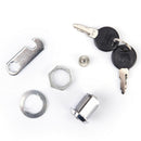 Tool Box Furniture Locking 19mm Dia Thread Cylinder Cam Lock with Key G*HWC Gw