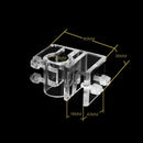 Clear Acrylic Aquarium Fish Tank Water Hose Pipe Fixing Clip Tube Clamp Holder