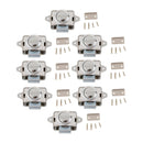 8 Pieces Push Button Cupboard Catch Lock Latch for Motorhome RV Boat New