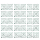 30X FLOWER WALL PLASTIC PANELS HOLDER for DIY WEDDING BACKDROP ROAD PILLAR 22CM