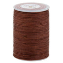 2Pcs 0.6mm Thin Round Cord Beading Jewellery Craft String Waxed Thread Line