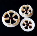 3Pcs Rose Flower Cookie Fondant Cake Cutter Paste Sugarcraft Decor Mold BX
