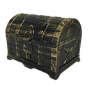 Pirate Treasure Chest 14x11x10cm  Plastic Storage Decorative Keepsake Box for