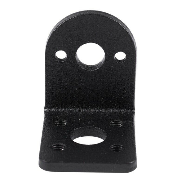 Black Metal L Shaped Mounting Bracket Holder for 25mm Gear Motor A5L3