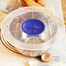 Egg Bowl Whisks Screen Cover Beat Egg Cylinder Baking Splash Guard bowl lid