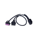 Flexible OBD2 II 6 Pin Adapter Connector Cable Cord for Audi VW Skoda
