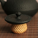 Rattan Gaiwan Kungfu Teacup/teapot/ Coffee Cup Lid Holder Stand 2.5x 4.5cm