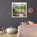 5D DIY Full Drill Diamond Painting Rattan Chair Embroidery Mosaic Craft Kit