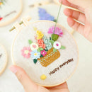 50 Colors Embroidery Floss Cross Stitch Thread with Organizer Box Bobbins