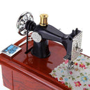 Mini Retro Music Box Sewing Machine Shape Music Box Home Decoration Gifts T0P0