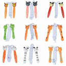 Childrens Wooden Handle Skipping Rope Animal Colourful Cartoon Zoo I1X1