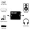 Digital Optical Coaxial Toslink to Analog RCA L/R Audio Converter Adapter --