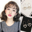 1 Pair Fashion Women Lady Elegant Crystal Rhinestone Dangle Ear Stud Earrings~