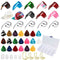 Guitar Accessories Kit Include 36 Pcs Guitar Picks 19 Pcs Thumb and Finger