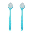2Pcs Back Scrubber Bath Brush With Long Handle Skin Massage Health Care  SNA