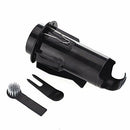 Golf Ball Tee Holder Golf Pro Clip Caddy with Nylon Brush Divot Tool A7S7