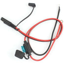 Foxsur 2Pcs Motorcycle Battery Charger Sae Charging Cable Sae Quick Disconn
