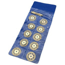 10Pc 30Mm Diamond Cutting Disc For Rotary Tools Accessories With Mandrel 3. Y3N9
