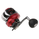 Fishing Baitcasting Reel Magnetic Brake 11lbs Big Saltwater Baitcaster Wheel