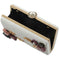 Fashion Women Leather Evening Bag Dinner Party Lady Wedding Flower Clutch P P6U8