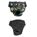 2xFemale Pet Dog Pant Bitch Heat In Season Menstrual Sanitary Nappy Diaper L