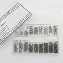 1Set Mini Screw 1.2mm 1.4mm 2.0mm Diameter for Watch Back Case or Eyeglasses