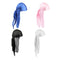 4pcs Soft Silk Durag Long Tail Cap Headwrap Headscarf Muslim Chemo Cap