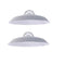 2 Pcs Industrial Retro Iron Pendant Lamp Shade For Corridor Cafe Bar Grey