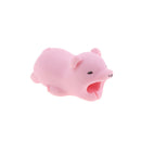 Animal Bite Cute Pig USB Data Charger Cable Headphone Saver Protector Sleeve