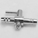 2 Pcs Metal Thread Aquarium Fish Air Flow Distributor Lever Control Valve LKR