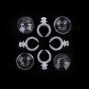 4pcs Suction Cups + 4pcs Clips for Aquarium Water Pipe/Heating Rod/Glass Ai Q6B7