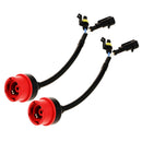 2pcs D2 D2S D4C D4R HID Bulb Socket Harness Wire Plug Connector