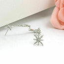 Ohrschmuck With Strass Ketten Ohrringe Gothic Ohrklemme M8A0 Ohrmanschette X3B0