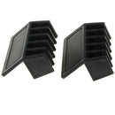 5 Set Cable Clips Self Adhesive Cord Management Holder Organizer Clamp Black