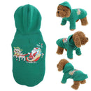 Pet dog Christmas dress Teddy Bears Christmas jacket Cotton pet sweater