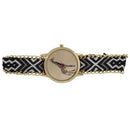 woman National Wind Weave DIY giraffe Bracelet Watch 9