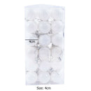 36pcs Christmas Decorative Balls Tree Pendant Festival Home Ornaments (N)