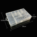 40 Pcs/Set Fishing Rod Guides Tip 8 Sizes Pole Repair Kit Line Rings Eyes S B5R8