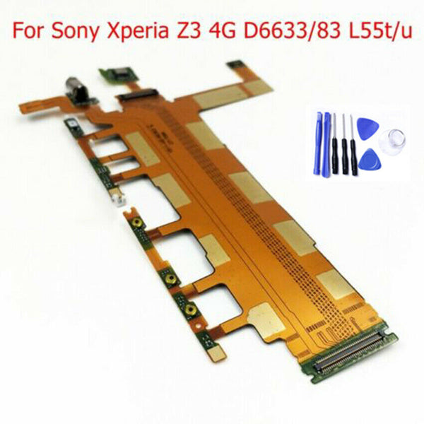 Power Botton Flex Cable - Mute Switch - Volume Buttons -   for Sony Xperia Z3 4G