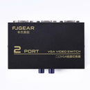 130MHz 1 to 2 Monitor Switch VGA Video Splitter Converter Adapter Box