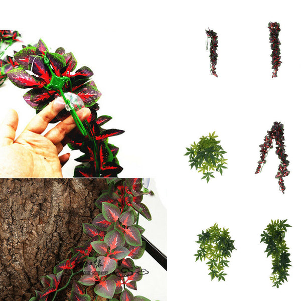 Reptile Amphibians Vine Jungle Climber Vines Terrarium Habitat Ornament 30cm