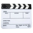 Acrylic Clapboard Dry Erase Movie Clapper Board Slate 29.8 x 24.5cm Q5M9