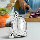 60 Minutes Kitchen Mechanical Timer Cooking Reminders Alarm Clock for Kitch