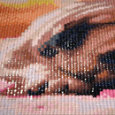 5D DIY Full Drill Square Diamond Painting Sad Dog Cross Stitch Embroidery