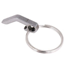 1 Pcs Titanium alloy mini bottle opener can opener stainless steel key clasp JR
