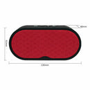 Portable Bluetooth Speaker Portable Wireless Player Linen Design Subwoofer