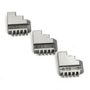 3 Pcs Outside Jaws For K11-80 K11 80 80mm 3 Inch 3 Jaw Chinese Lathe Chuck